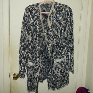 Lucky Brand Open Front Cardigan Size Medium